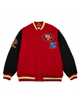 San Francisco 49ers Team Legacy Varsity Jacket