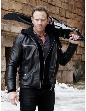 Sharknado 6 Lan Ziering Shepard Leather Jacket