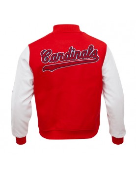 St. Louis Cardinals Classic Red Wool Varsity Jacket