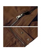 Steve Brown Casual Military Jacket For Men's