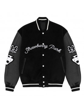 Strawberry Park Valentine’s Day Varsity Jacket