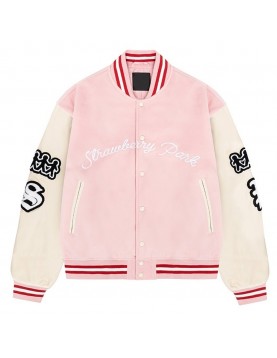 Strawberry Park Valentine’s Day Varsity Jacket