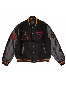 Stussy 40th Anniversary IST Varsity Jacket