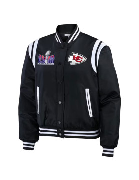 Super Bowl LVIII Champions Kansas City Chiefs Varsity Bomber Jacket