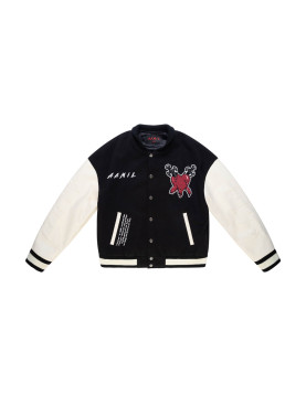 Trust Over Love Black Varsity Jacket 