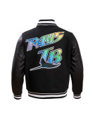 Tampa Devil Rays Retro Classic Rib Varsity Jacket