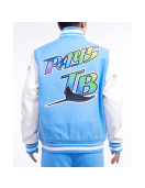 Tampa Devil Rays Retro Classic Rib Varsity Jacket