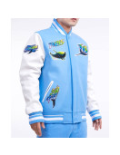 Tampa Devil Rays Retro Classic Rib Varsity Jacket