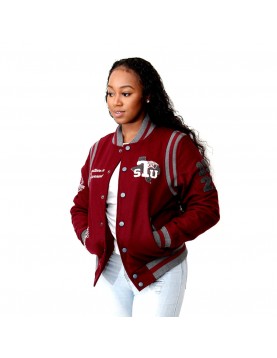 Texas Southern A&amp;M University Unisex Varsity Jacket