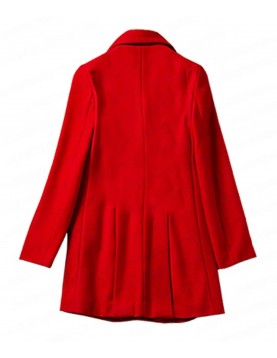 The Chilling Adventures of Sabrina Spellman Red Wool Coat