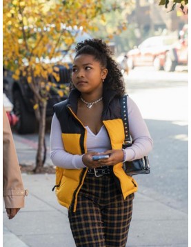 The Equalizer Laya DeLeon Hayes Puffer Vest