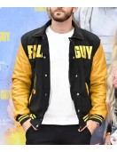 The Fall Guy Ryan Gosling Black & Yellow Wool Varsity Jacket