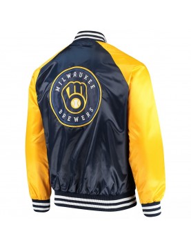 The Lead Off Hitter Full-snap Milwaukee Brewers Jacket