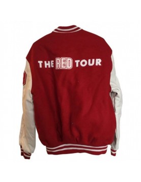 The Red Tour Taylor Swift TS Letterman Jacket