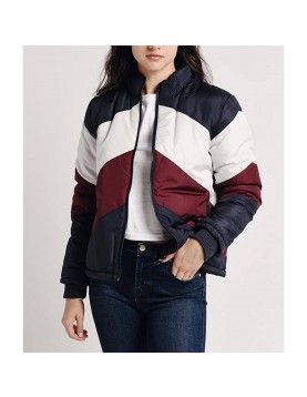 The Society Kathryn Newton Color Block Jacket