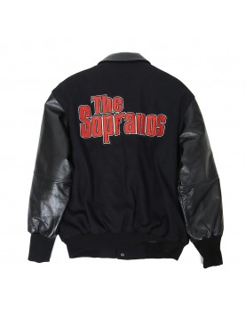 The Sopranos Black Varsity Jacket