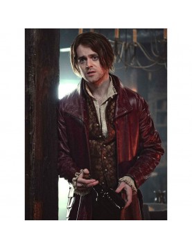 The Witcher Joey Batey Maroon Coat