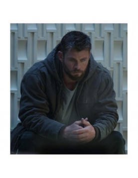 Thor Avengers Endgame Chris Hemsworth Hooded Jacket