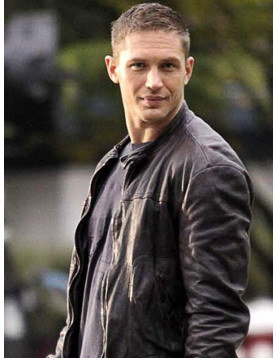 Tom Hardy This Means War Black Leather Jacket