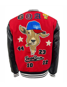 Top Gun Goat Varsity Jacket 