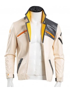 Valorant Phoenix Video Game Leather Jacket