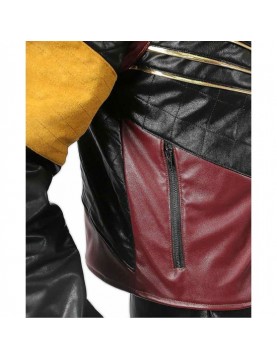 Vibe The Flash Cisco Ramon Leather Jacket Costume