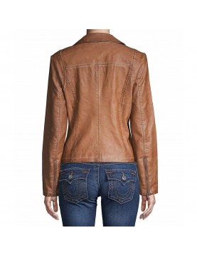 Virgin River S05 Kandyse Mcclure Leather Jacket