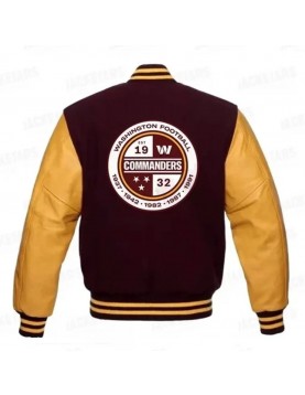 Washington Commanders Letterman W Jacket