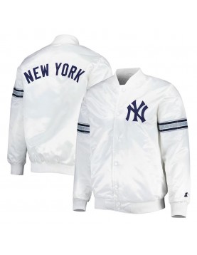 White Power Forward New York Yankees Jacket