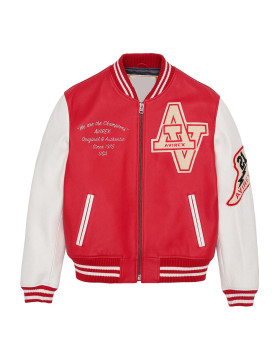 Wildcat Champion Varsity Leather Jacket