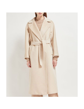 Woman’s Wrap Wool Coat