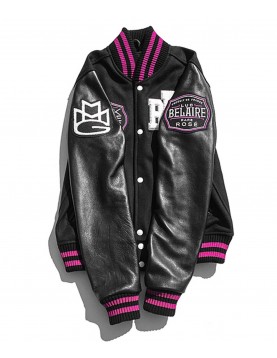 Women’s Black Bottle Girls Varsity Jacket