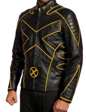 X-Men The Last Stand Wolverine Black Leather Jacket