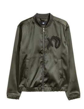 XO Bomber Green Jacket