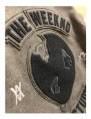 XO The Weeknd HOB 10 Year Letterman White/Grey Jacket