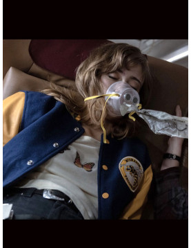 Yellowjackets Ella Purnell Letterman Jacket