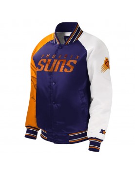 Youth Raglan Phoenix Suns Purple Jacket