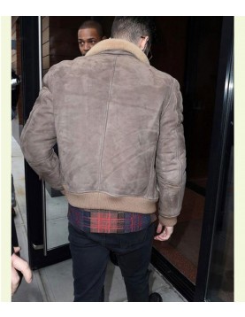 Zayn Malik Brown Suede Leather Jacket