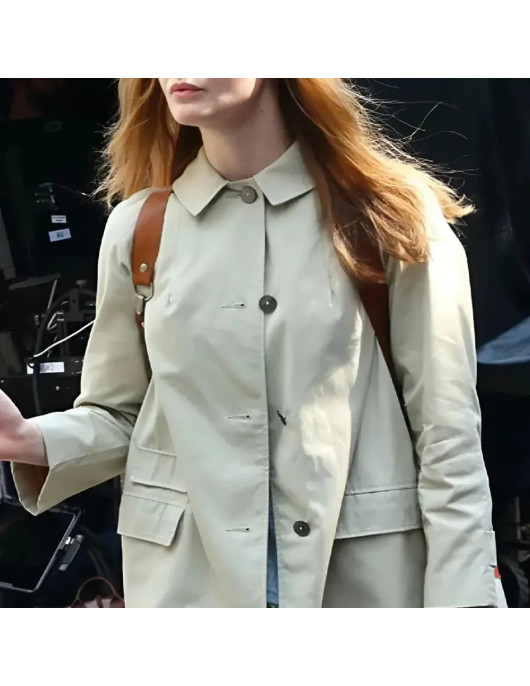 A Complete Unknown Elle Fanning Coat