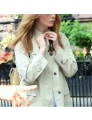 A Complete Unknown Elle Fanning Coat