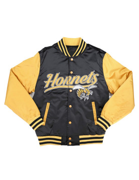 Alabama State Hornets Black and Gold Jacket