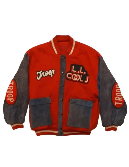 America Ll Cool J Troop Varsity Jacket