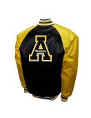 Appalachian State Mountaineers The Game Black Satin Jacket