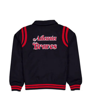 Atlanta Braves Sport Night Teddy Varsity Jacket