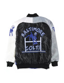 Baltimore Colts The Reliever Varsity Satin Jacket