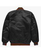 Baltimore Orioles Classic Black Satin Jacket