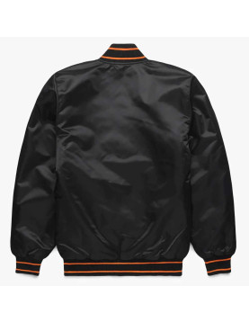 Baltimore Orioles Classic Black Satin Jacket