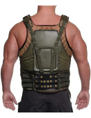 Batman Dark Knight Rises Cosplay Military Bane Faux Leather Vest