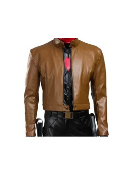 Batman Under The Red Hood Leather Jacket