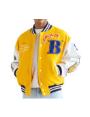 Better Gift Shop Buddy Yellow Varsity Jacket